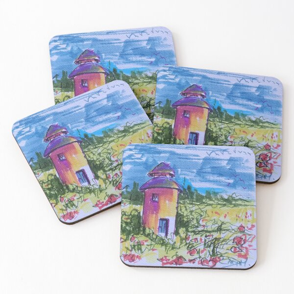 Item preview, Well Surrounded Dovecote designed and sold by Artiste Sylvie CADAM.