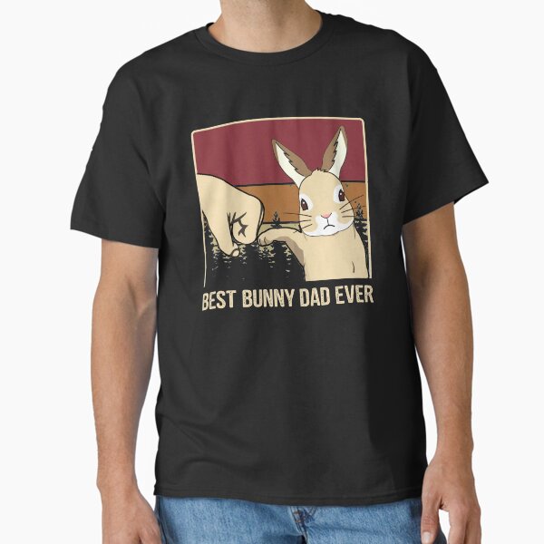 Item preview, Vintage Best Bunny Dad Ever Fathers Day Gift designed and sold by AobitaTamaha.