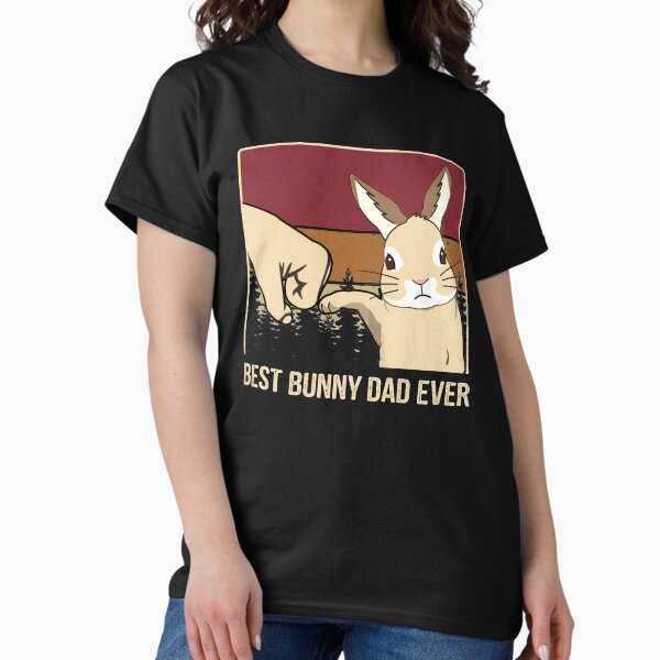 Item preview, Vintage Best Bunny Dad Ever Fathers Day Gift designed and sold by AobitaTamaha.
