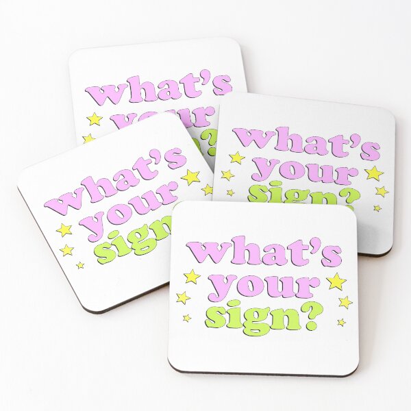 Item preview, What's your sign? designed and sold by kassiopeiia.