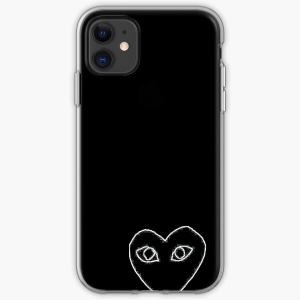 Copie de transparent CDG new wave Coque souple iPhone