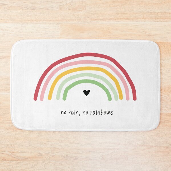 Item preview, No rain, No rainbows designed and sold by ColorsHappiness.