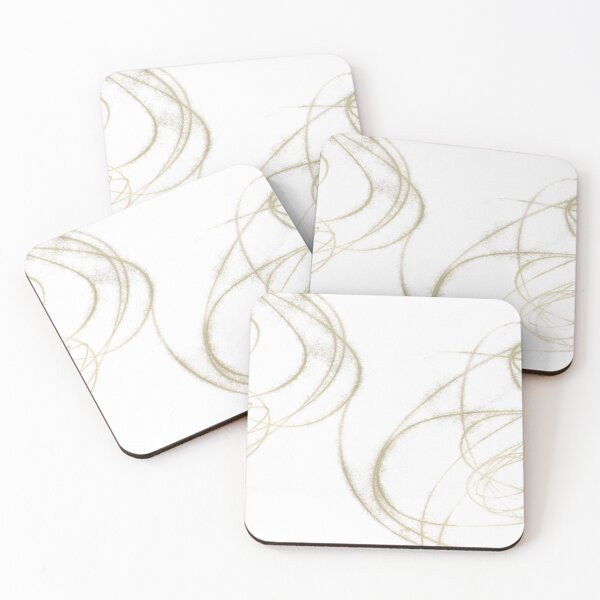 Item preview, Circuitous Gold 3 Minimalist Line Art designed and sold by Janine Aykens.