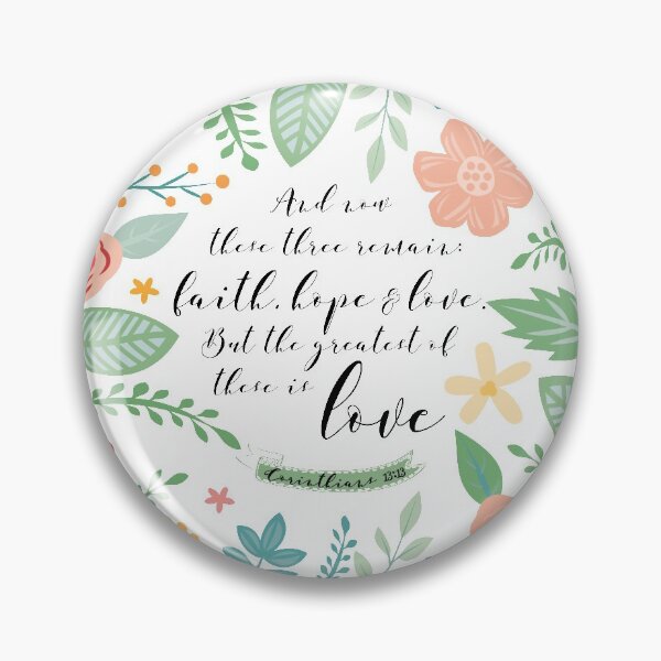 Item preview, Corinthians 13:13 colores designed and sold by ReVivingHoPe.