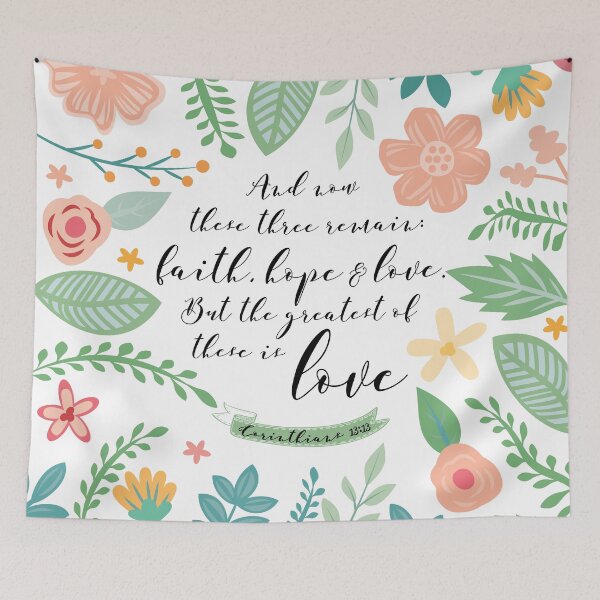 Item preview, Corinthians 13:13 colores designed and sold by ReVivingHoPe.