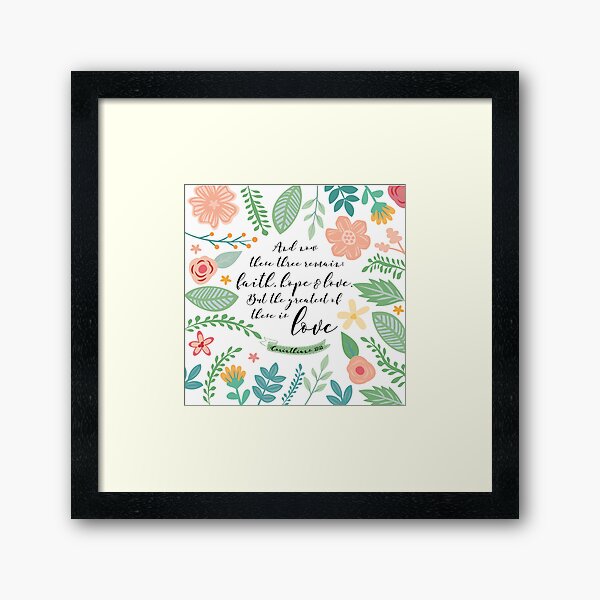 Item preview, Corinthians 13:13 colores designed and sold by ReVivingHoPe.