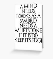 Tyrion Lannister - quote Greeting Card