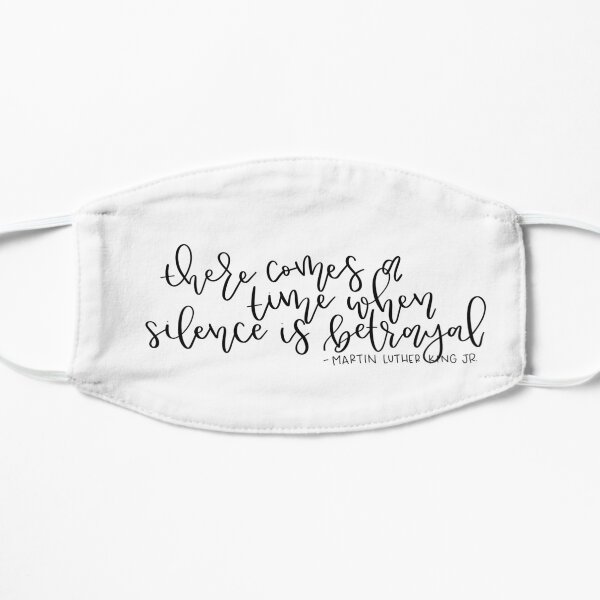 blm silence is betrayal (100% proceeds donated) Mask