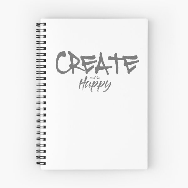 Item preview, CREATE AND BE HAPPY designed and sold by FineTipCreative.