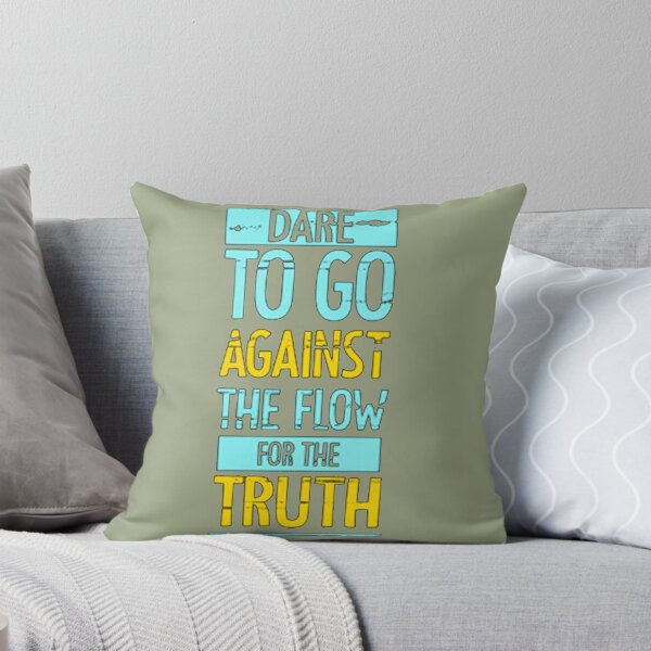 Item preview, Go Against Flow For Truth designed and sold by RitzuPaul.