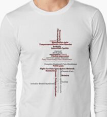 Typography Tee 5 Long Sleeve T-Shirt