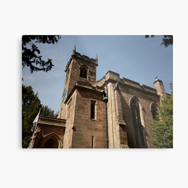 St Mary's Church, Cromford Metal Print
