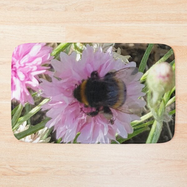 Item preview, Bumblebee 7 on cornflower pink right in the middle designed and sold by ellenhenry.