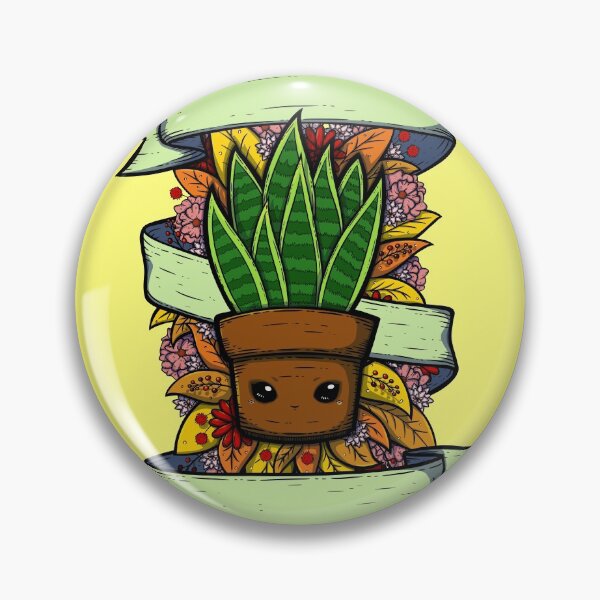 Item preview, Cute Snake Plant designed and sold by ZaryaKiqo.