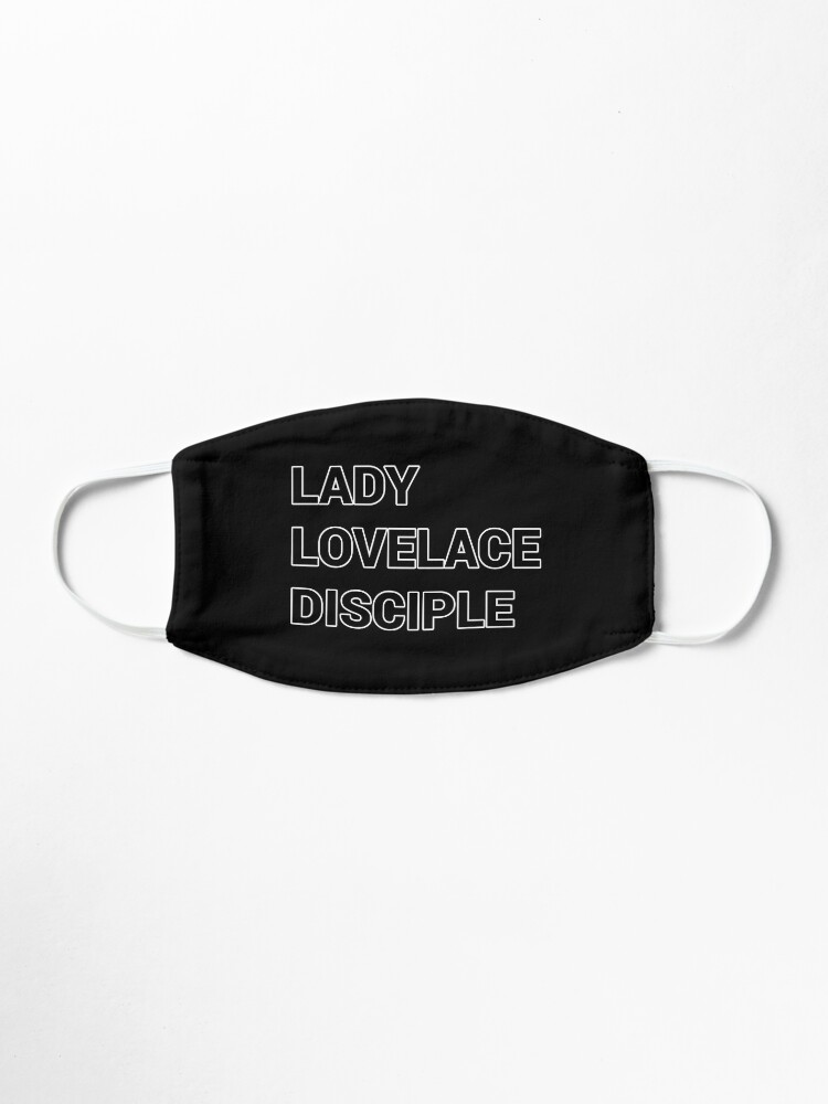 Alternate view of Lady Lovelace disciple Girl Programmer Mask
