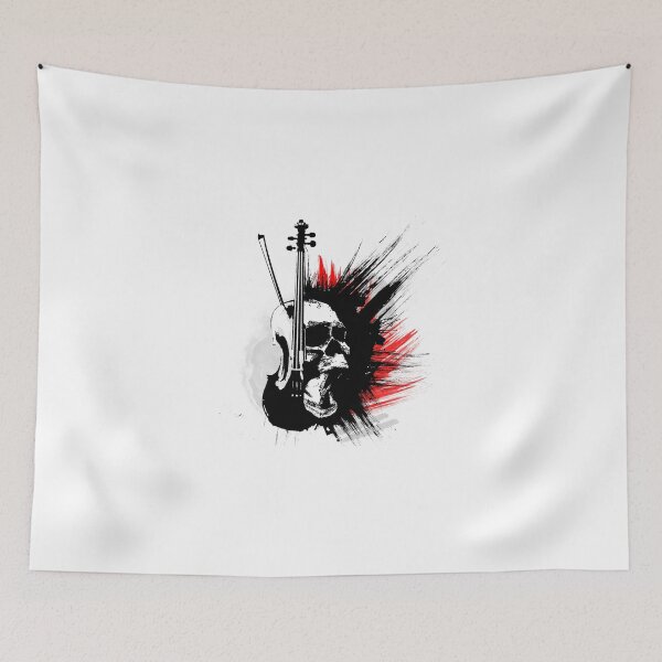 Item preview, Violin Scull designed and sold by vivalarevolucio.