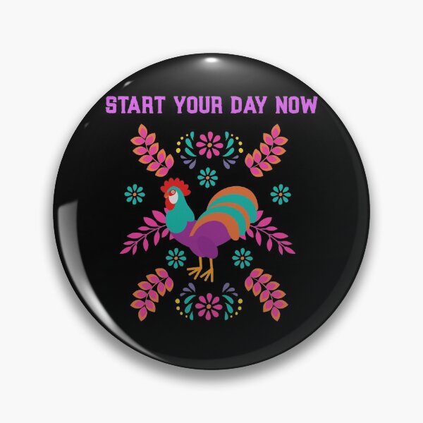 Item preview, Start Your Day Now Rooster Tropical  designed and sold by joabaj.