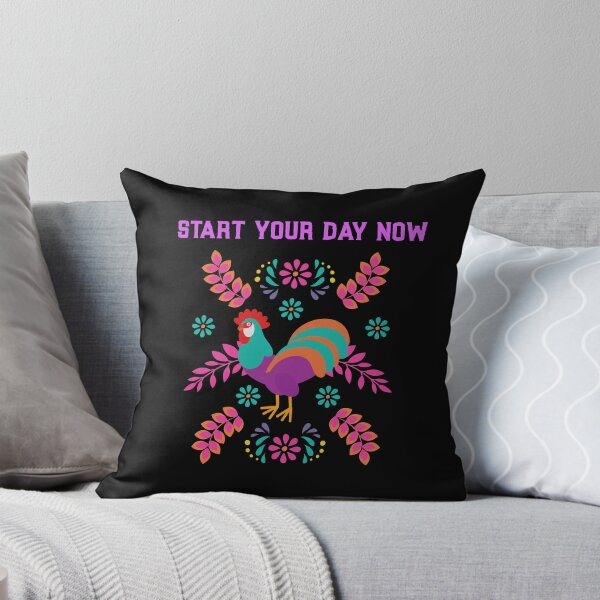 Item preview, Start Your Day Now Rooster Tropical  designed and sold by joabaj.