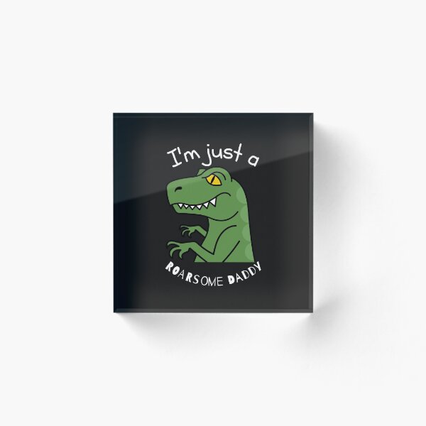 Item preview, Im Just A ROARsome Daddy. Typography Design. Vintage Concept With Dinosaur designed and sold by JeksonGraphics.