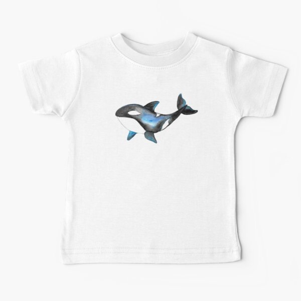Whale Orcas Tatra Cottage Baby T-Shirt