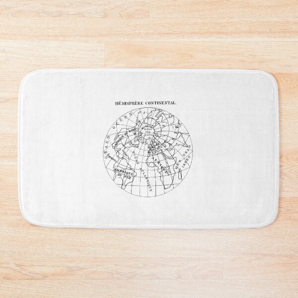 Item preview, Hemisphere Continental Map designed and sold by jwebmarket.