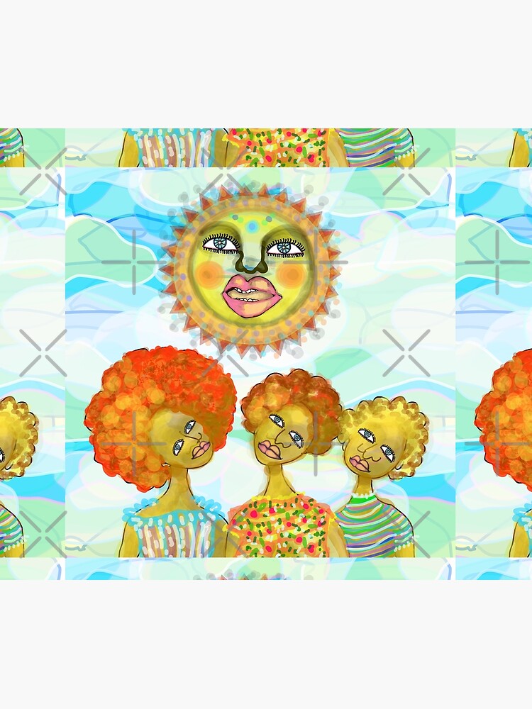 The Sun and the Afro Soul Sisters by aremaarega