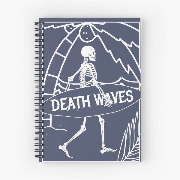 Item preview, Death waves Skeleton Surfer Artwork for summer  designed and sold by Halabe art.