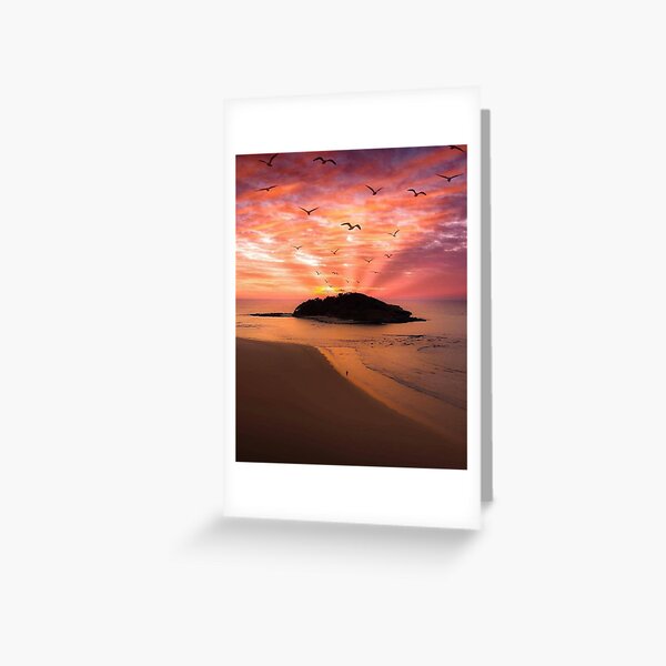 Item preview, Sunset Lake Tabourie (Australia) designed and sold by Ghostach.