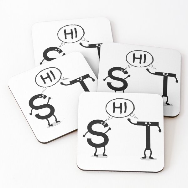 Item preview, S and T say HI designed and sold by IntegrityDesign.