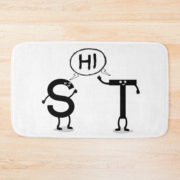 Item preview, S and T say HI designed and sold by IntegrityDesign.