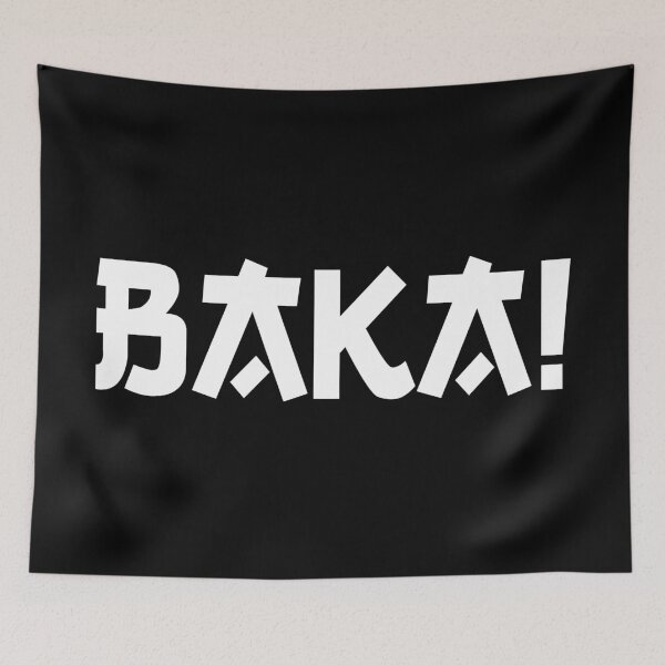 Item preview, BAKA (japanese style letter) designed and sold by AmpersandCuster.