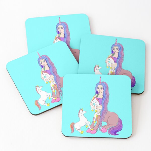 Item preview, Centaur and unicorns designed and sold by Melanie Jeyakkumar.
