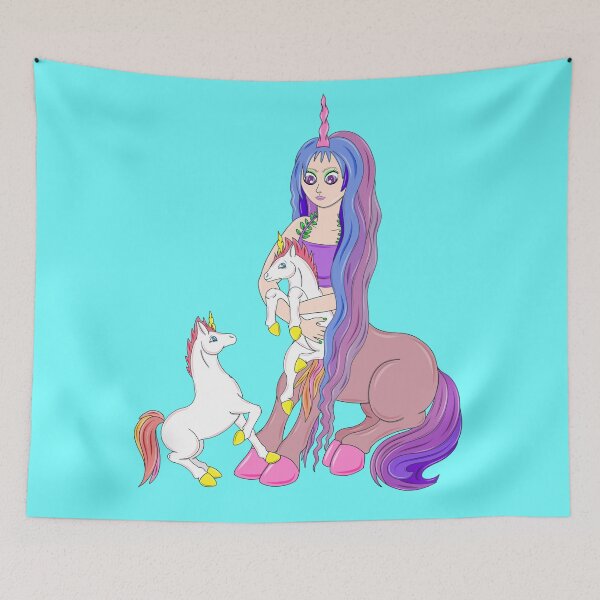Item preview, Centaur and unicorns designed and sold by Melanie Jeyakkumar.