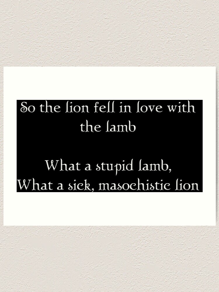 Lion and lamb - Twilight Saga