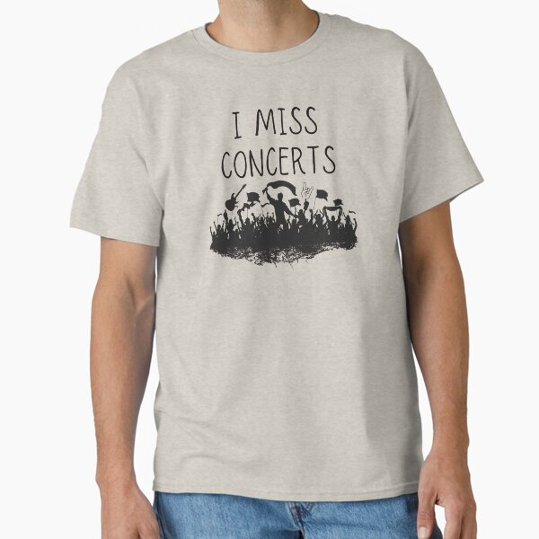 Item preview, I Miss Concerts designed and sold by Artwork-Station.