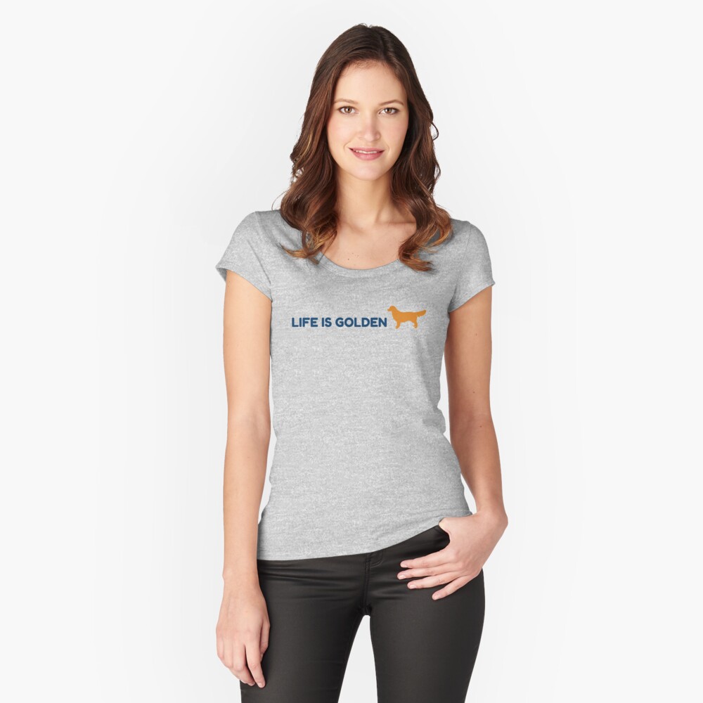 Item preview, Fitted Scoop T-Shirt designed and sold by tresbelleshirts.