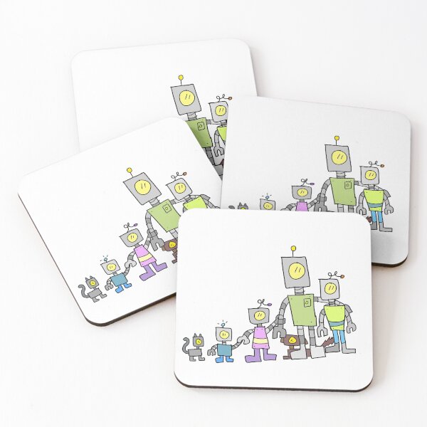 Artikelvorschau, Robo Fam entworfen und verkauft von RobotSpaceship.
