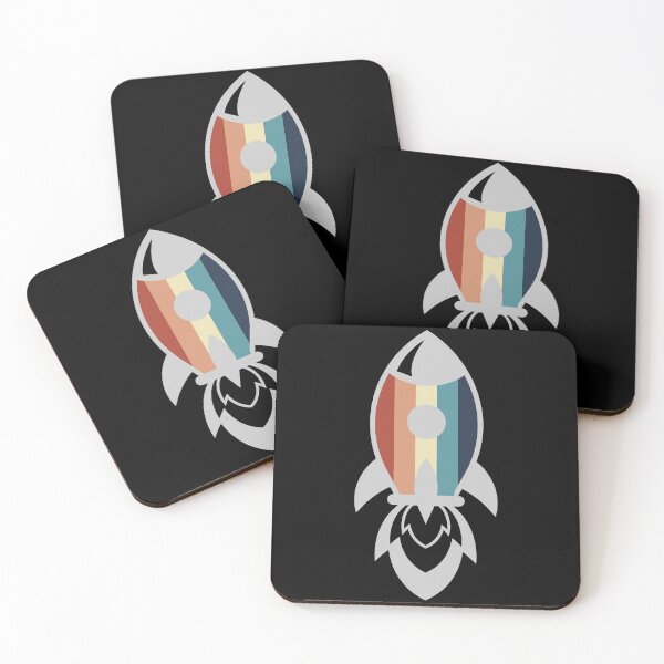 Item preview, Retro Rocket Ship design, Spaceship Tee, Galaxy graphic designed and sold by Lisbob.
