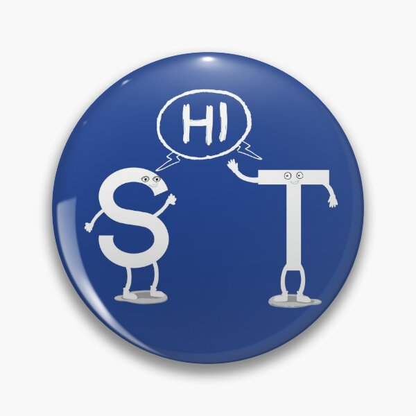 Item preview, S and T say HI designed and sold by IntegrityDesign.