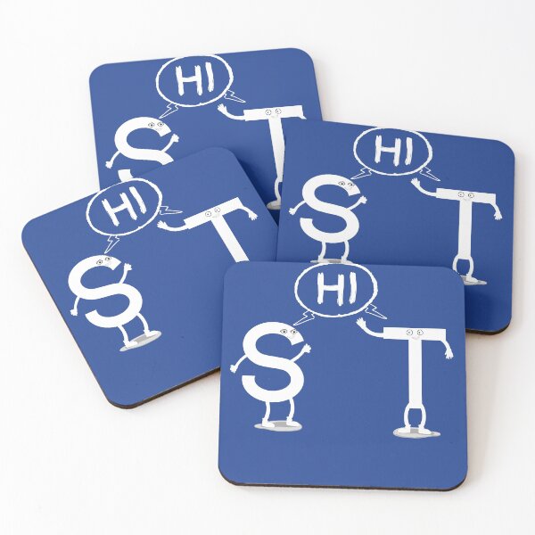 Item preview, S and T say HI designed and sold by IntegrityDesign.