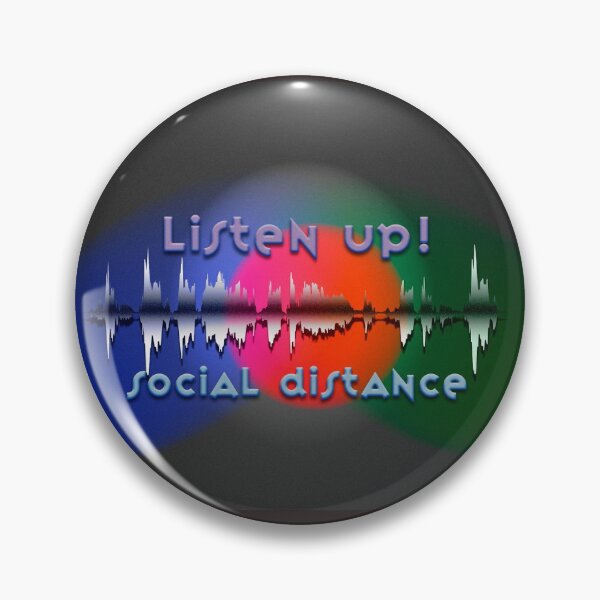 Item preview, Listen UP! Social Distance designed and sold by DNDesigns.