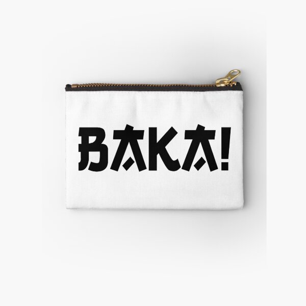 Item preview, BAKA (japanese style letter) - Black Letters designed and sold by AmpersandCuster.