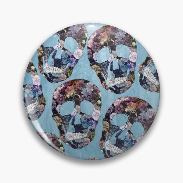 Item preview, SKULLS IN BLOOM designed and sold by Maya Kayali Alem.