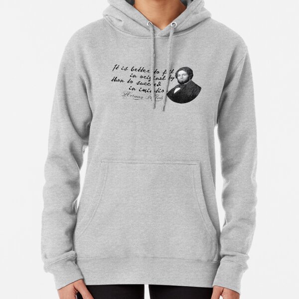 Herman Melville Sudadera con capucha