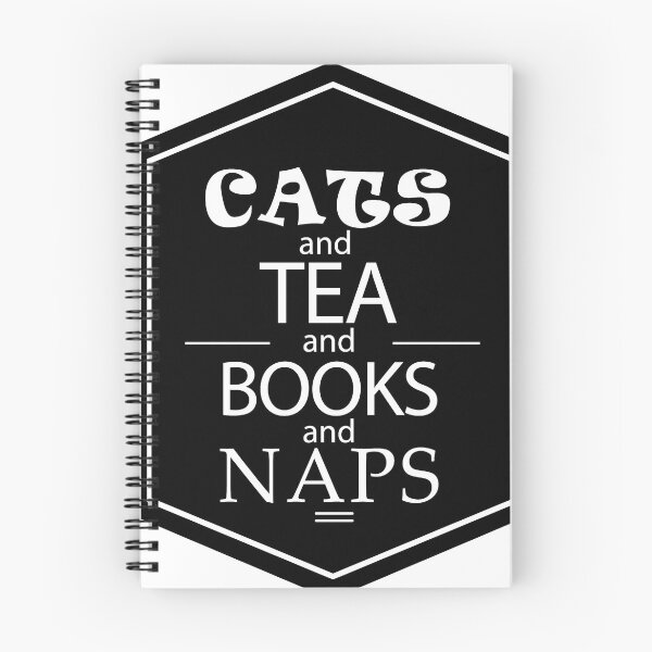Aperçu de l'œuvre Chats et thé et livres et siestes créée et vendue par Kybruno's Creations.