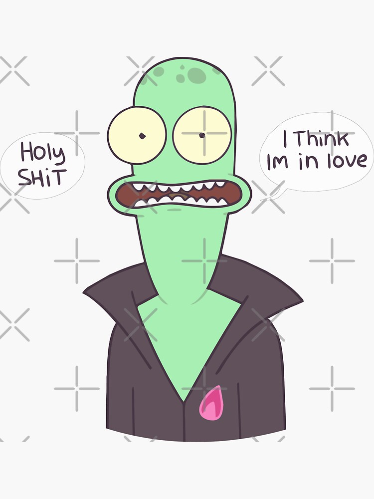 "Solar Opposites Funny Terry, i think im in love" Sticker for Sale by egmor Redbubble