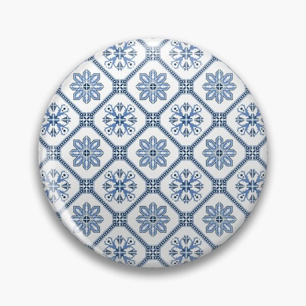 Item preview, Portuguese Lisbon Azulejos Tile Pattern designed and sold by David Speed Design.