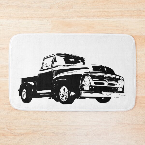 Item preview, 1956 Ford F100 B&W designed and sold by GrizzlyVision.