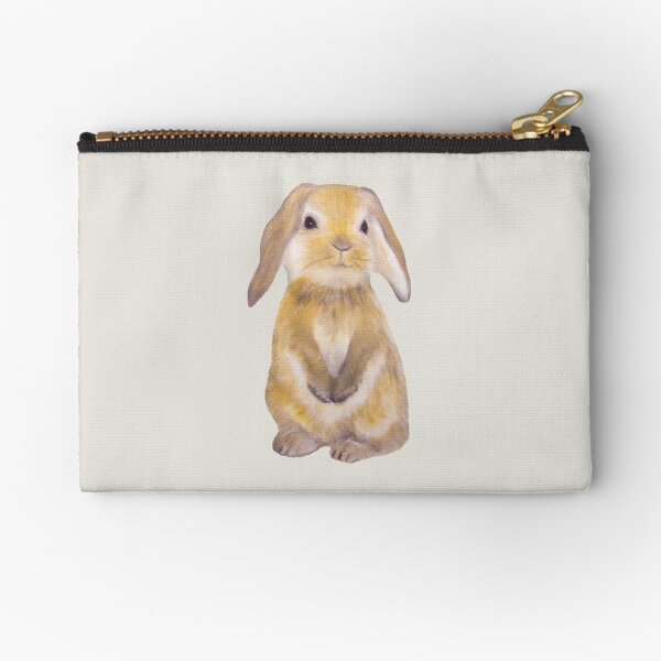 Bunny Painting Tatra Cottage Zipper Pouch