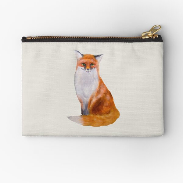 Fox Painting Tatra Cottage Zipper Pouch